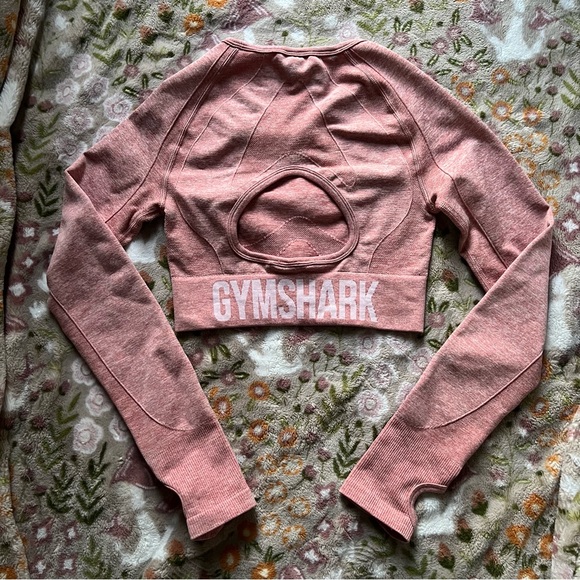🌸Gymshark Flex Cropped Athletic Top - Picture 6 of 8